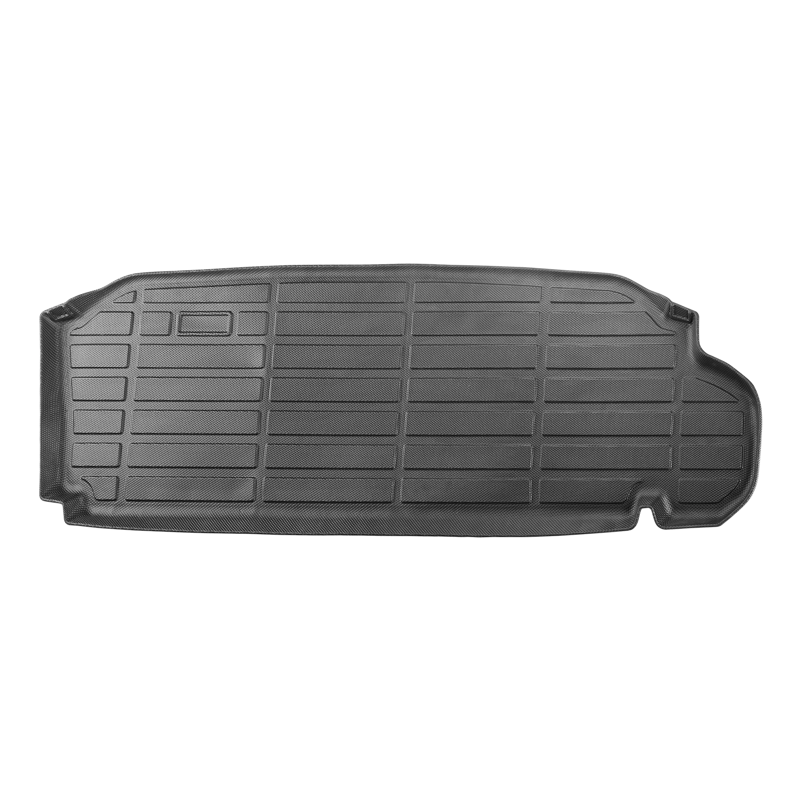 HONGGE Custom Fit TPE Cargo Mat for Toyota Kluger & Highlander 2020-2024, Trunk Liner with Backrest Mats, Black
