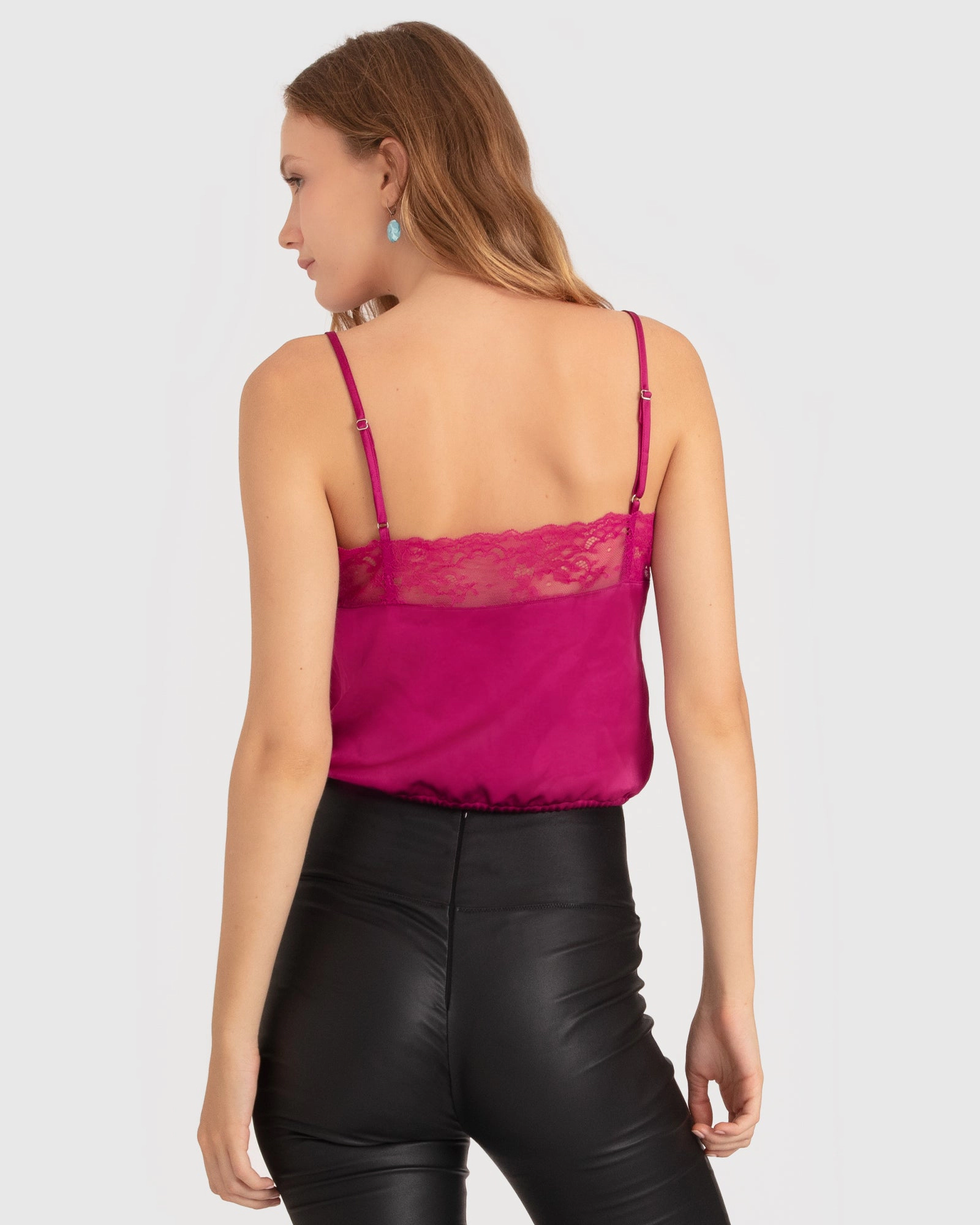 Belle & Bloom Womens Friday Nights Lace Cami