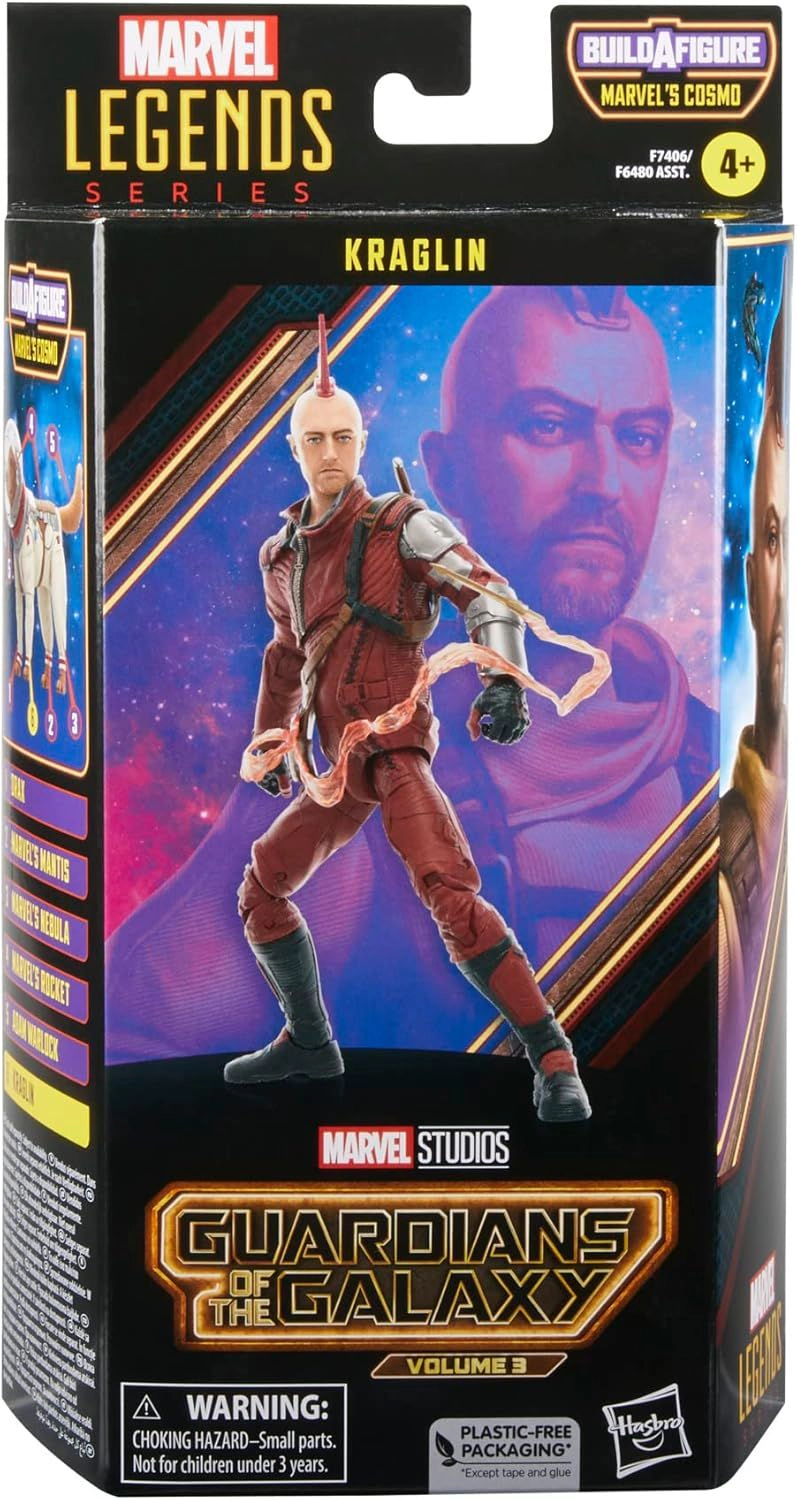 Marvel Legends Series Kraglin Guardians of The Galaxy Vol. 3 6-Inch Collectible
