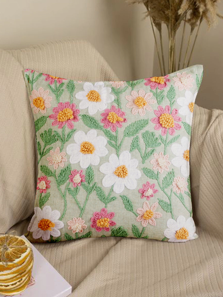 GAURI KOHLI Varanasi Throw Pillow 20"x20"