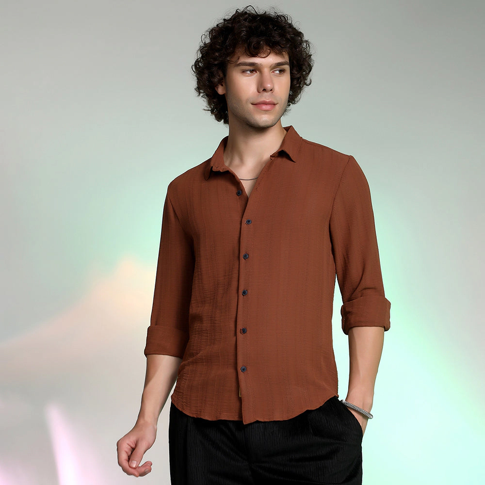 Woven-Lined Shirt