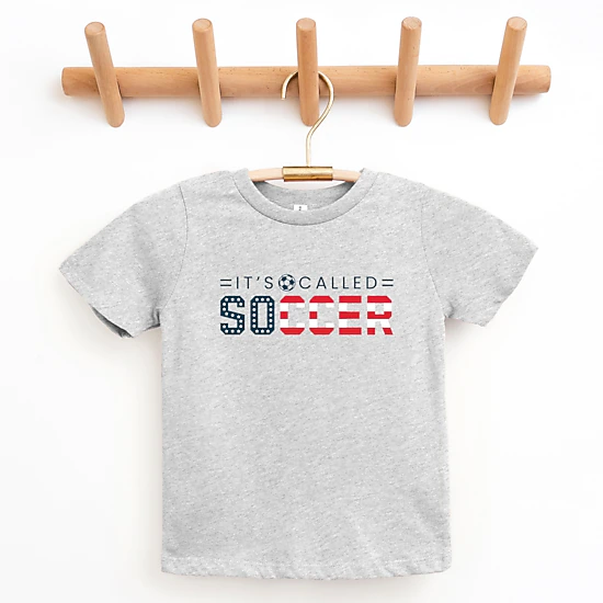 The Juniper Shop - Youth Short Sleeve Graphic T-Shirt - It's Called Soccer USA