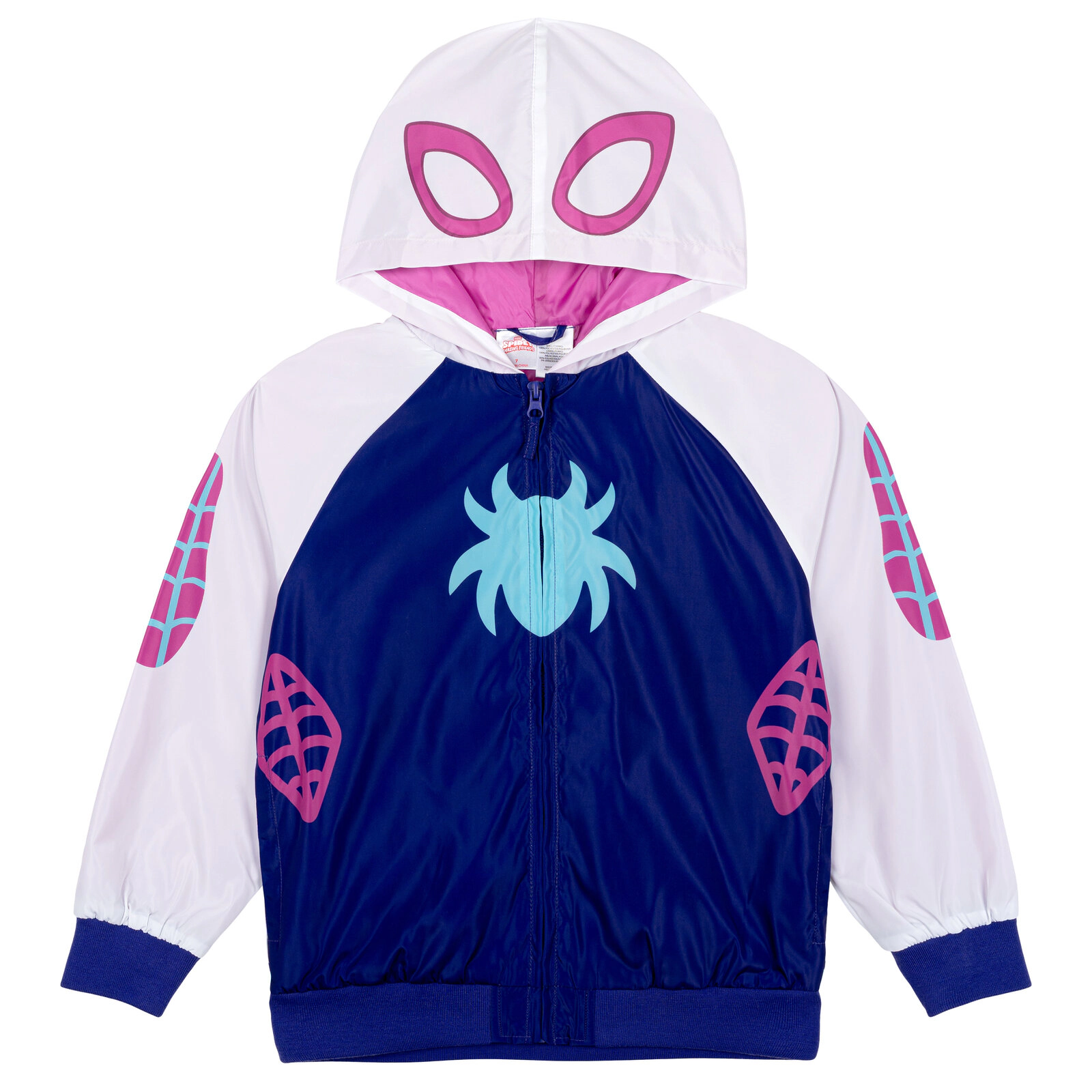 Marvel Spider-Man Girls' Cosplay Bomber Jacket