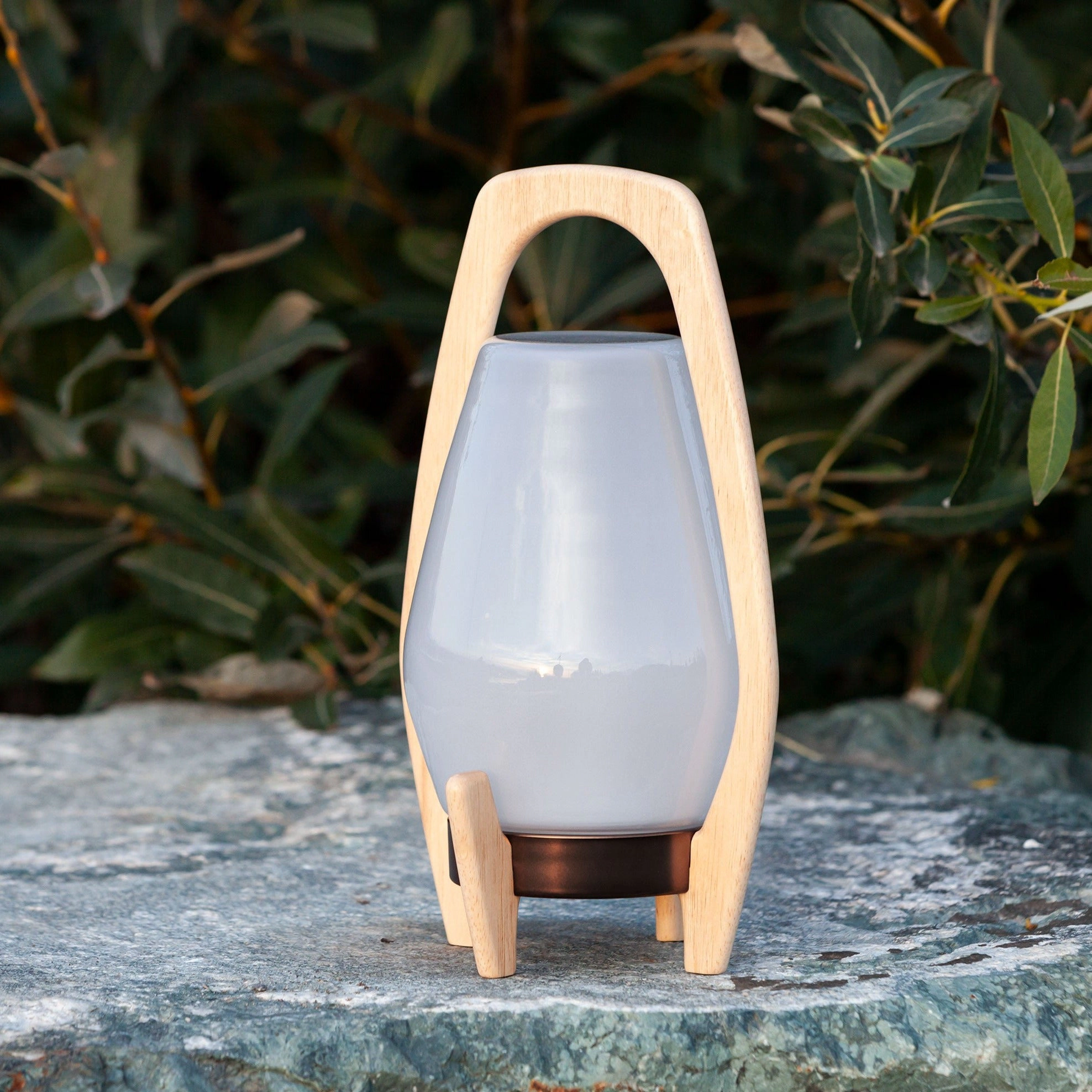 Allsop Home & Garden Drifter Lantern Rechargeable Glass LED Lanterns