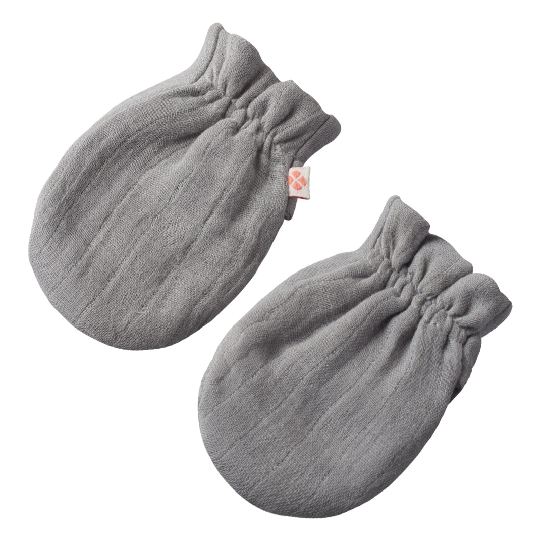 Supima Muslin Baby Mittens