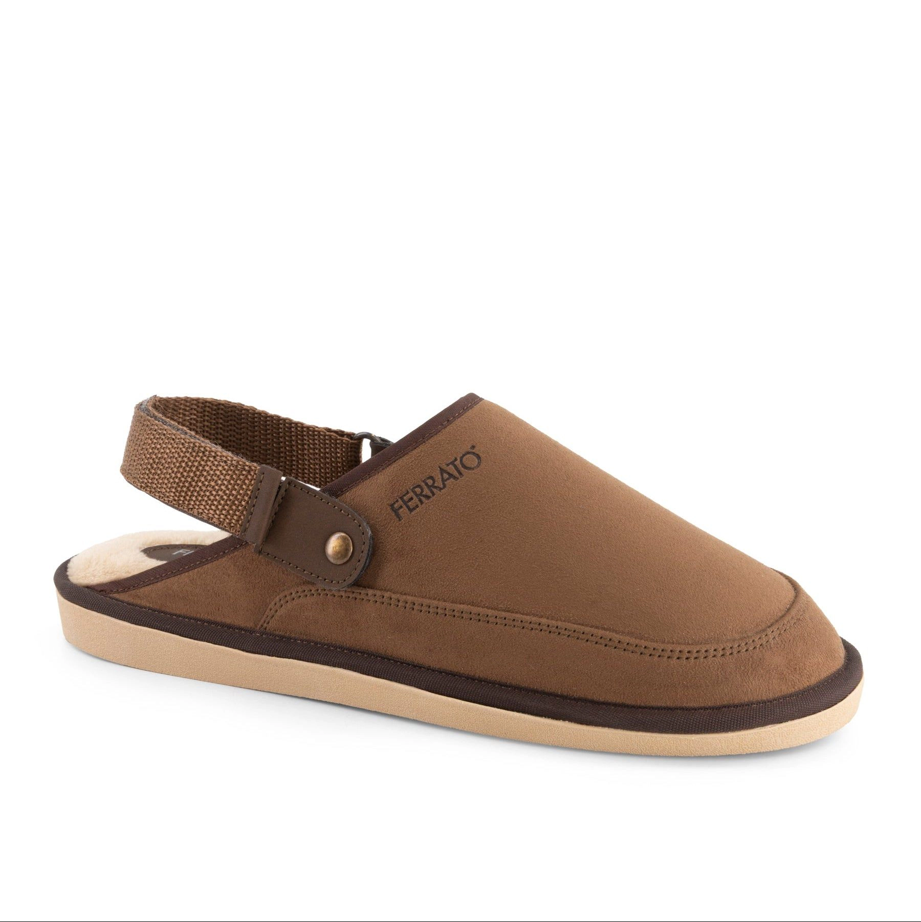 Ferrato Mens Slip-On Slippers
