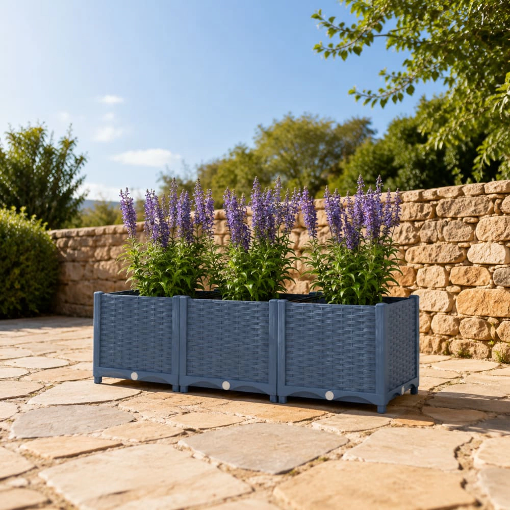 WOW PIONEER Rectangular Outdoor Planter Box
