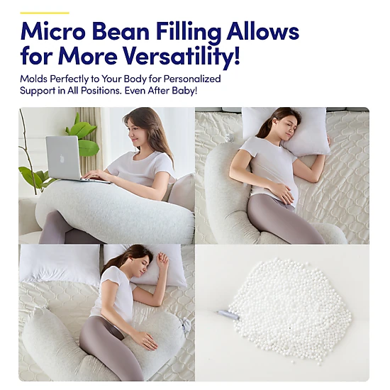 Sweet Home Collection Maternity Bean Filled Pillow