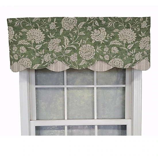RLF Home Luxurious Modern Design Classic Basanti Petticoat Style Window ...