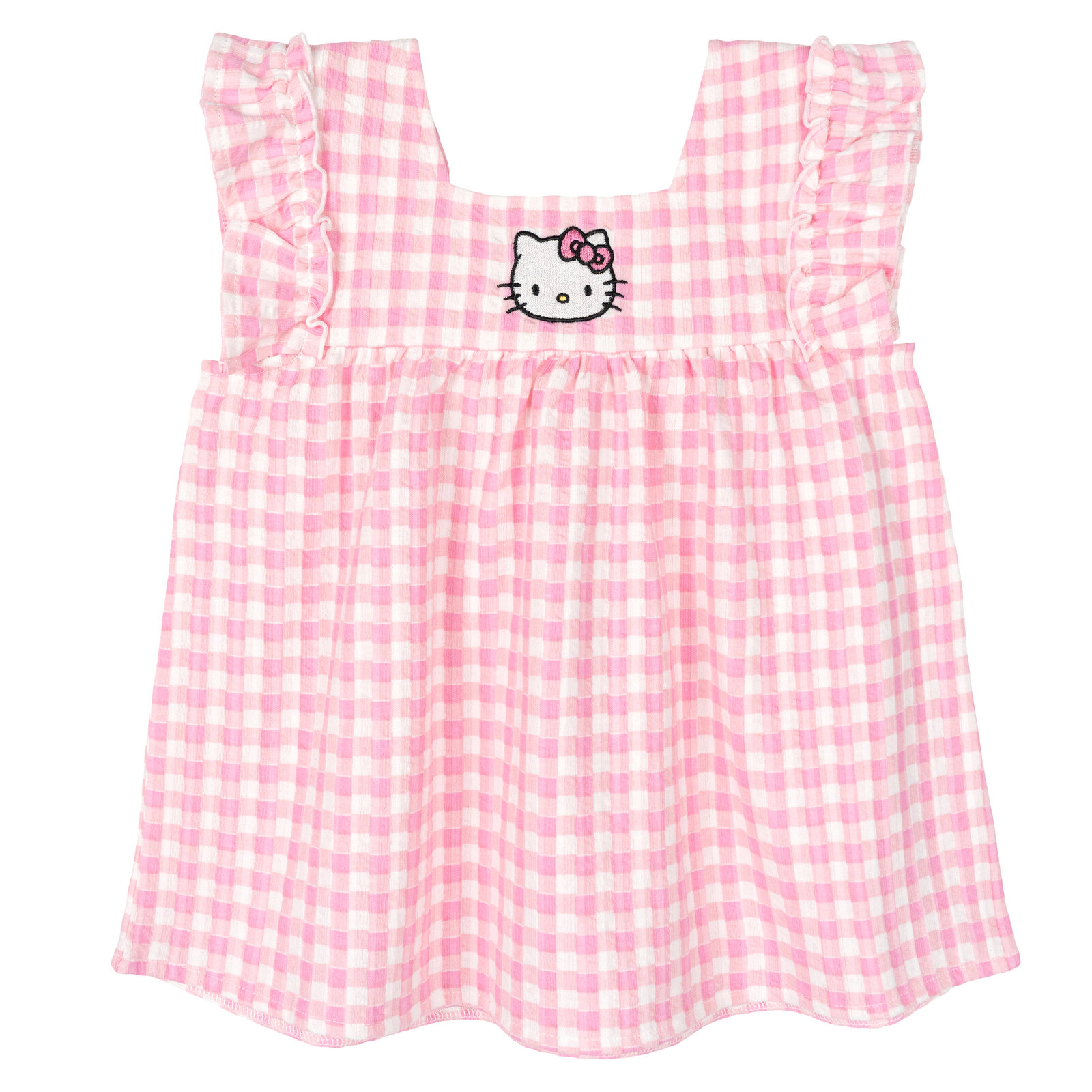 Hello Kitty Girls' 2-Piece Sleeveless Top and Cropped Pants Set