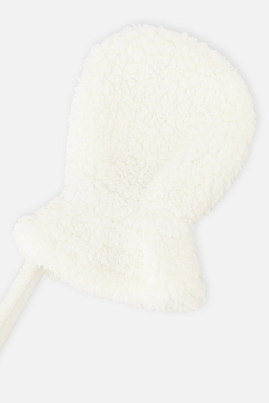 Deux par Deux Unisex Infant Sherpa Mittens with String