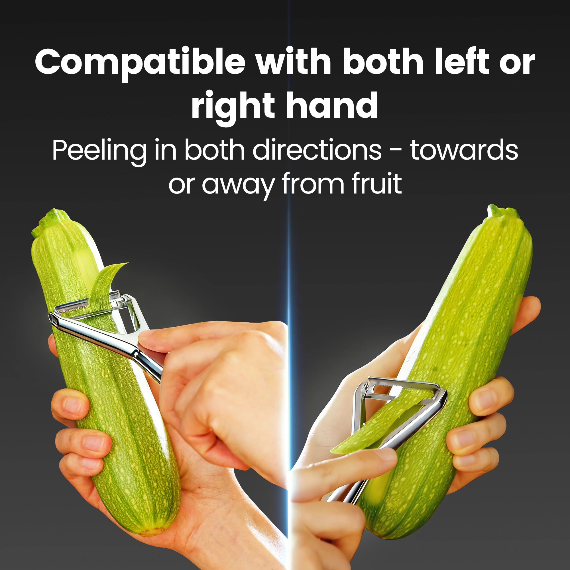 Gourmet Easy Vegetable Peeler, Y Peeler, Citrus Peeler, Stainless Steel Lemon Peeler