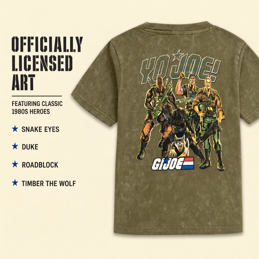 G.I. Joe Matching Family Graphic Short Sleeve T-Shirt