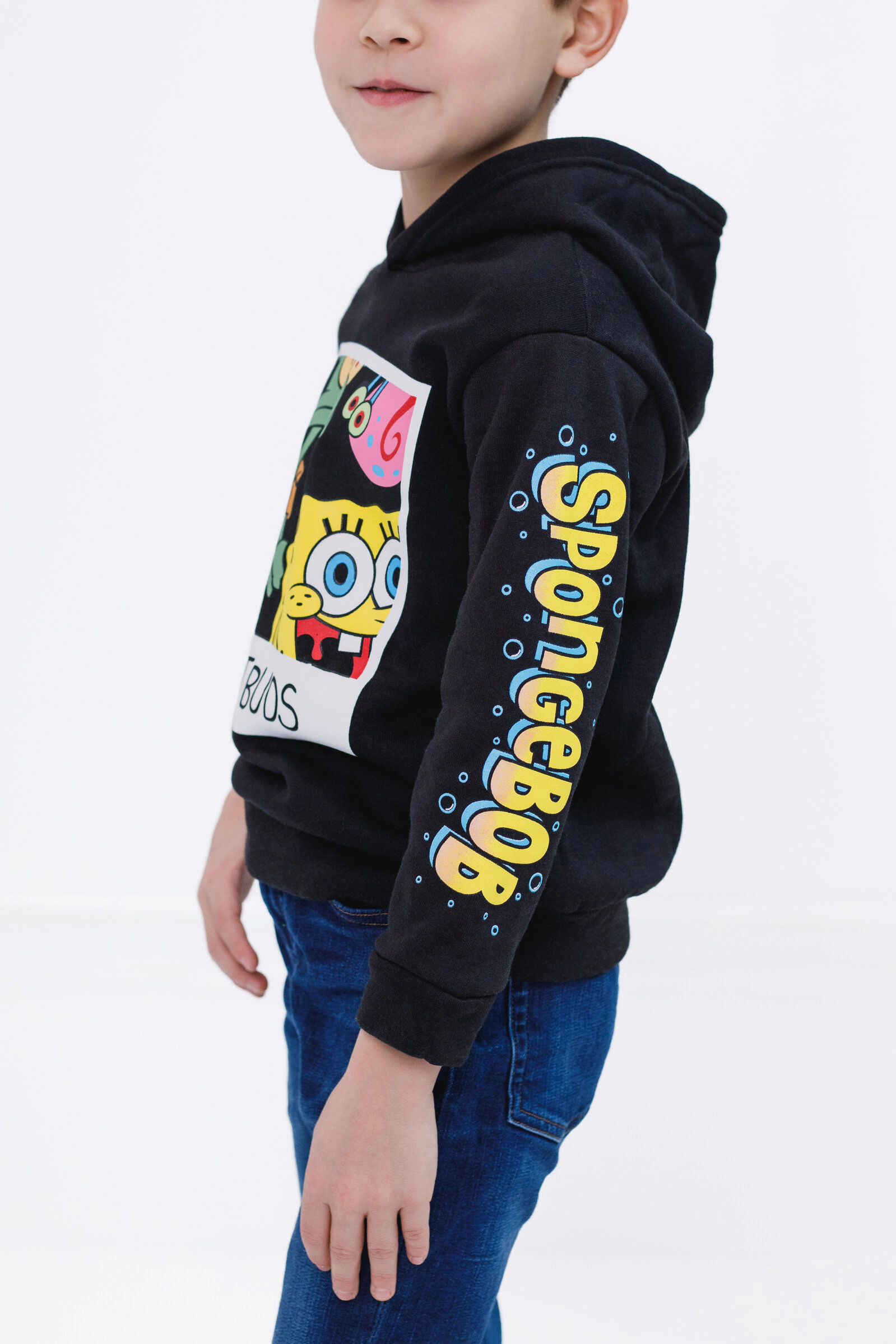 Nickelodeon SpongeBob SquarePants Boys' Fleece Pullover Hoodie