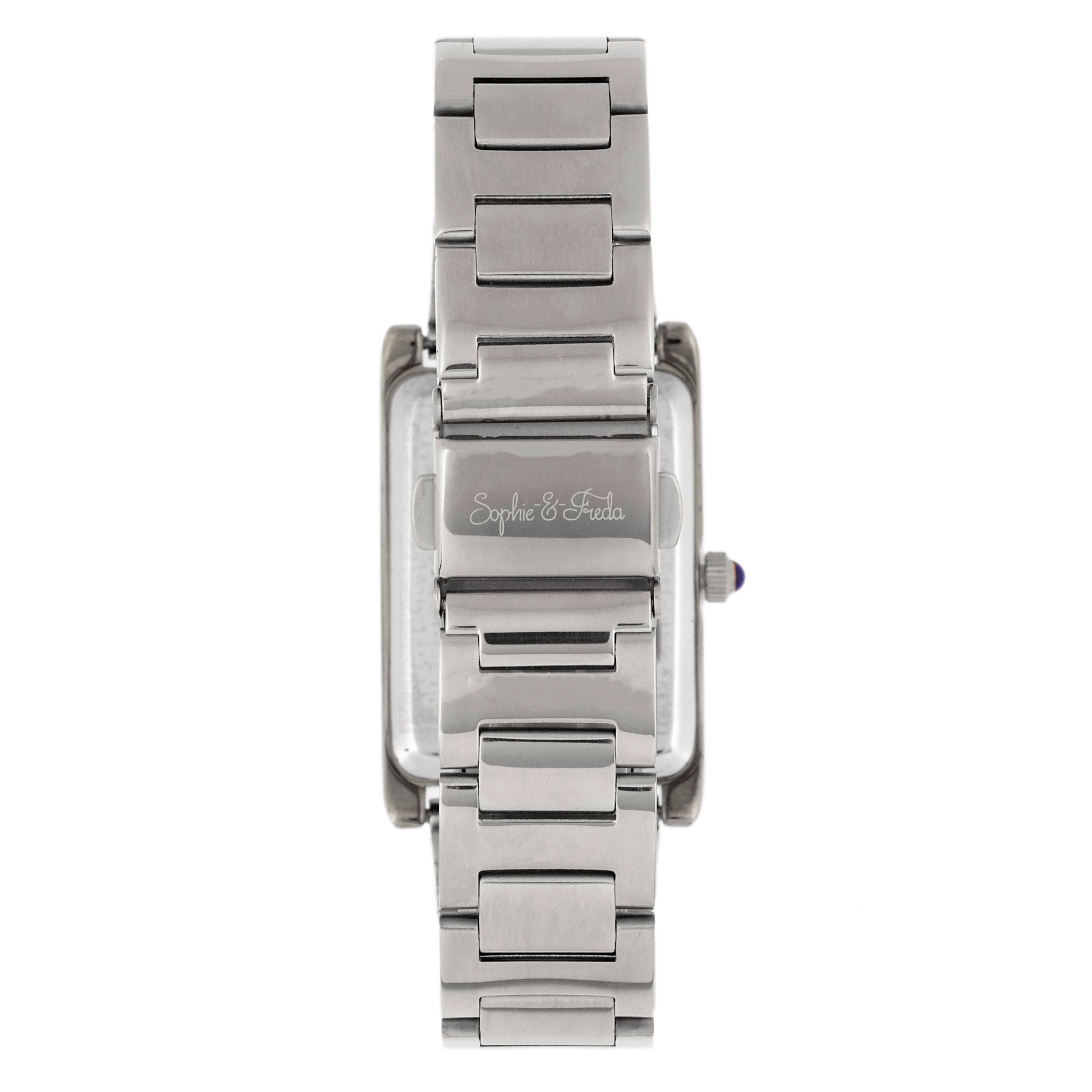 Sophie and Freda Wilmington Bracelet Watch w/Swarovski Crystals