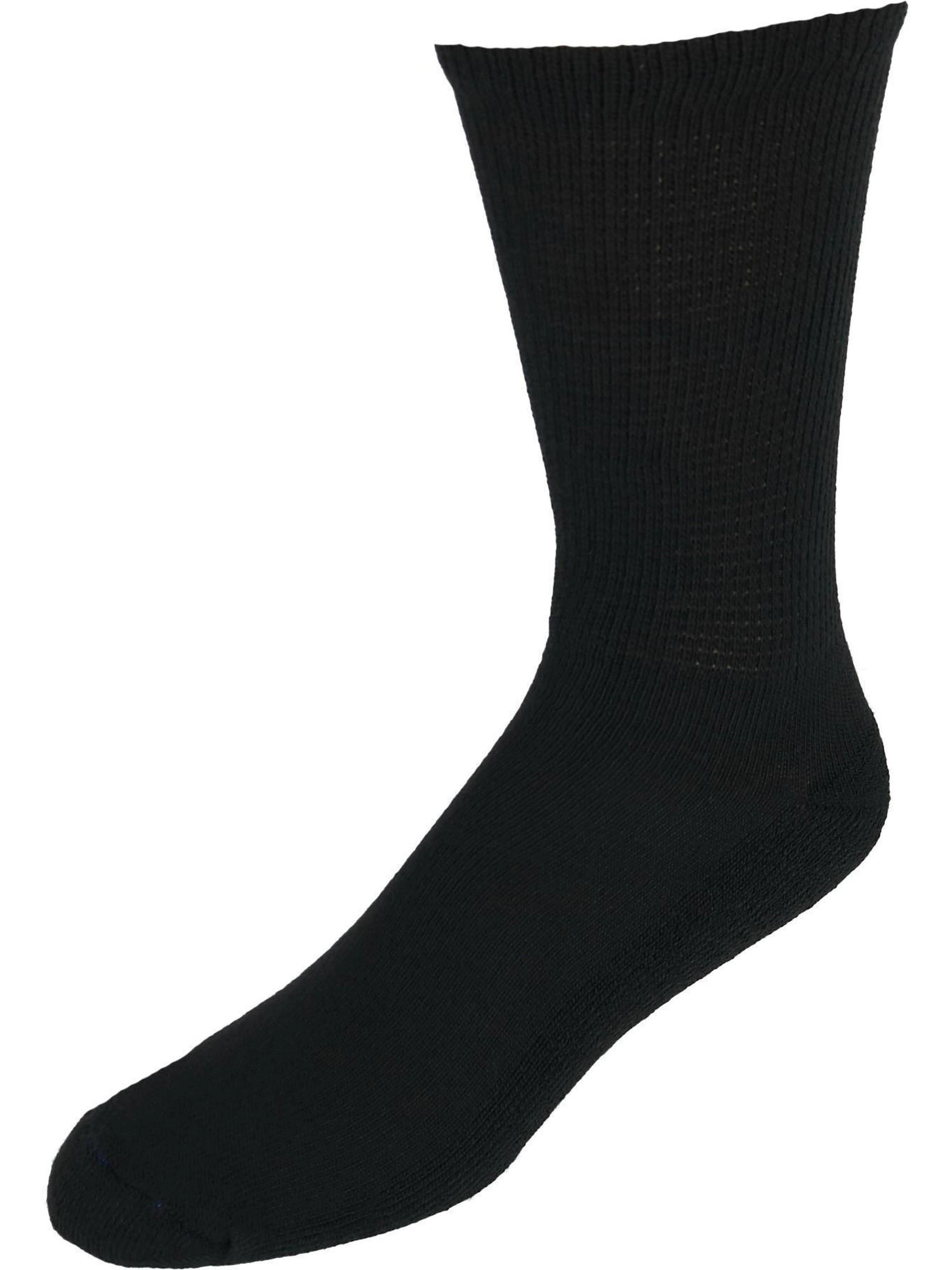Dr. Scholl's Men's Big and Tall Diabetic Circulatory Crew Socks (4 Pair Pack)