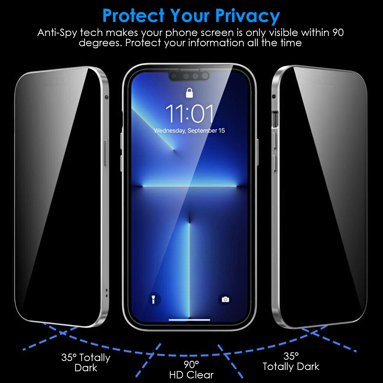 GBruno Privacy Magnetic IPhone Case Anti-Spy