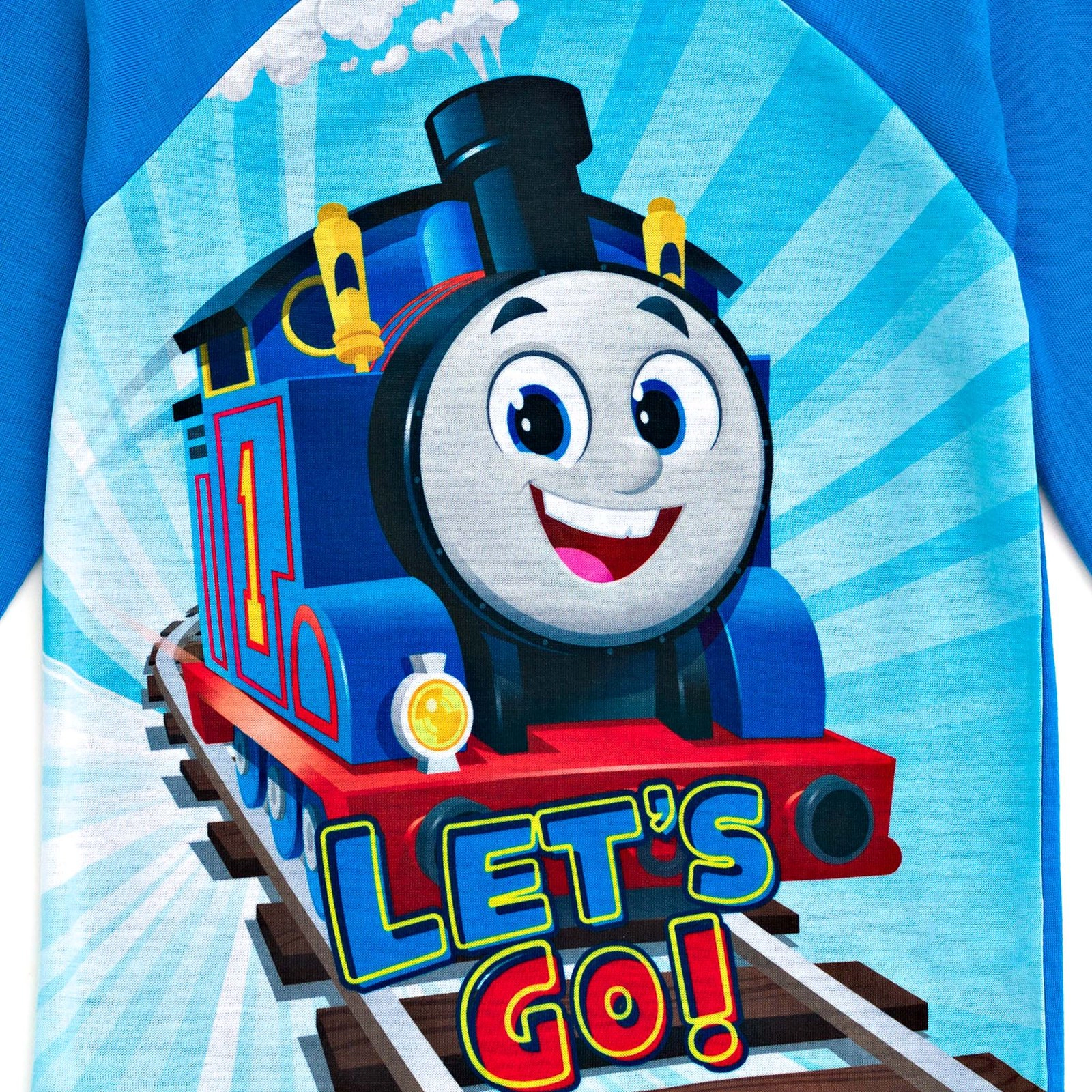 Thomas & Friends Boys' Pajama Shirt Pants and Slippers Set