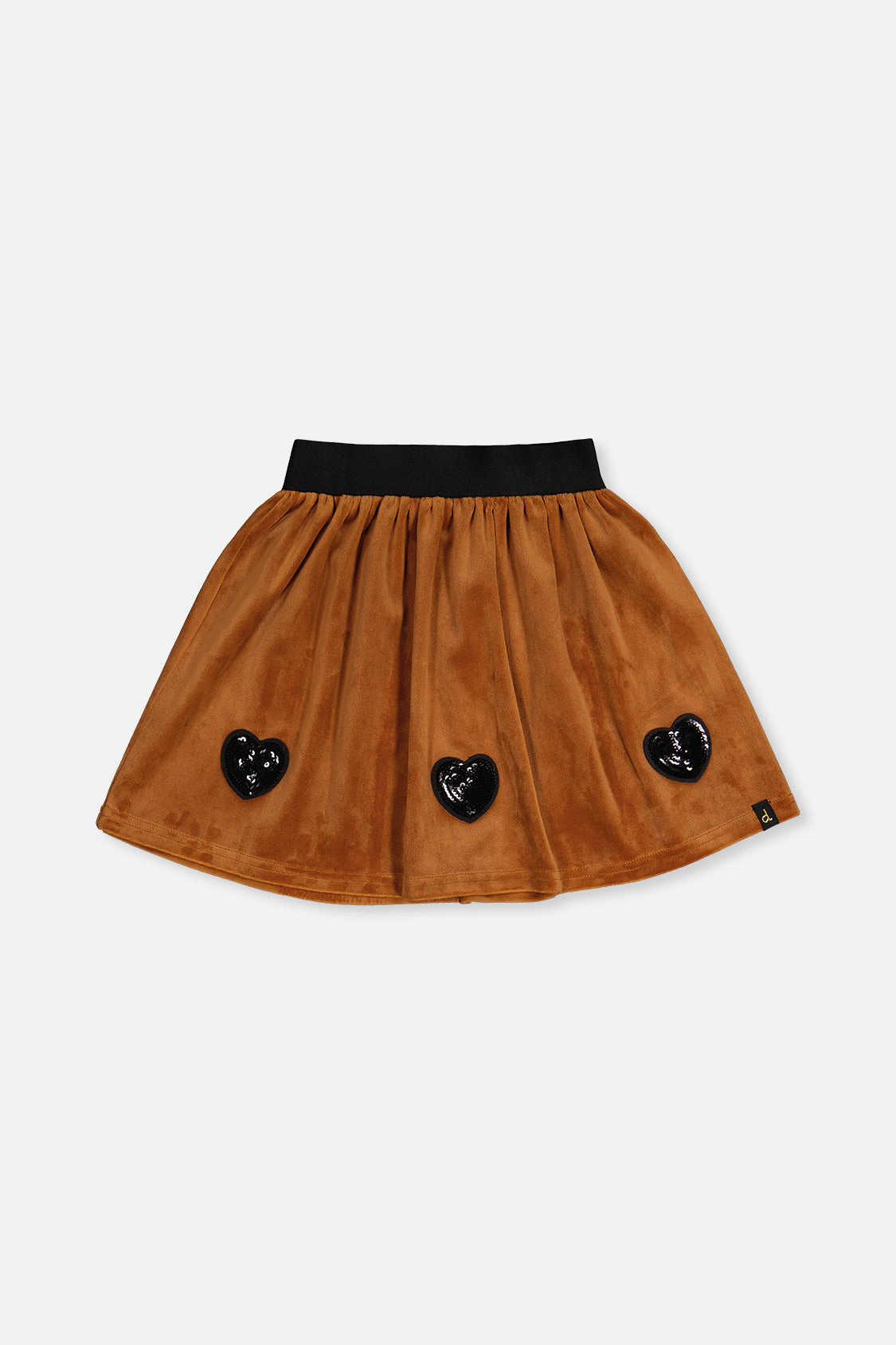 Deux par Girls Heart Sequin Shimmer Velvet Skirt