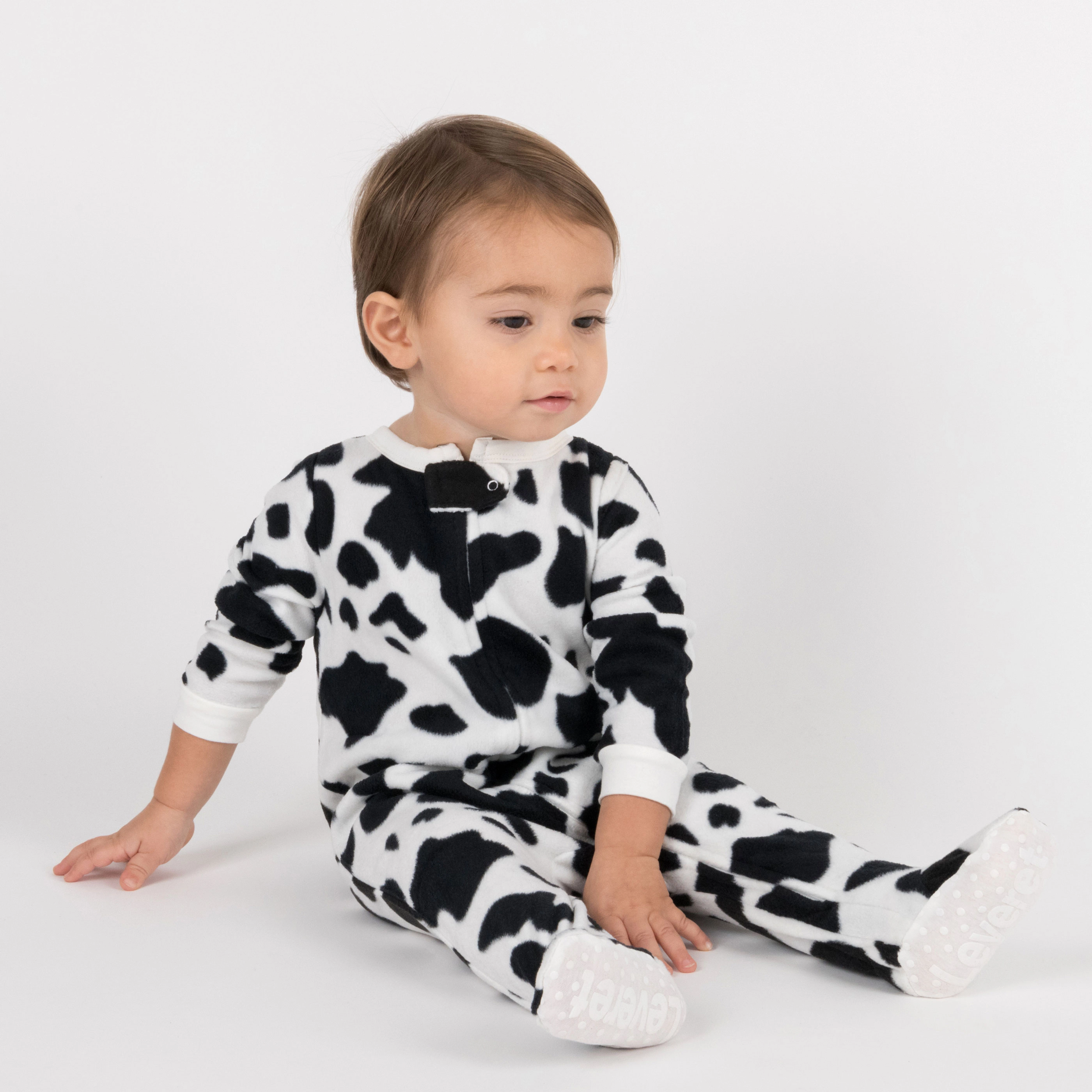 Leveret Baby/Toddler Fleece Footed Animal Pajamas