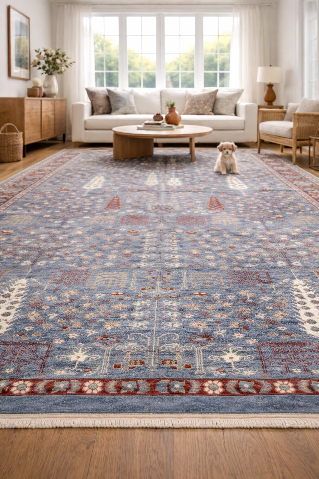Magic Rugs Gray Floral 8X10 Tree of Life Chobi Oriental Rug
