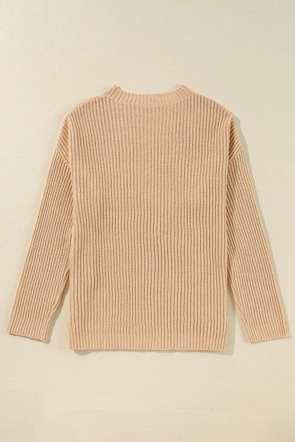 Threaded Pear Women's Avery Side Slits Loose Sweater