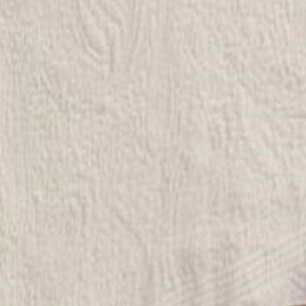 Greenland Home Fashion Paisley Quilted Bed Skirt Drop 18" - Full 54x75", Ivory