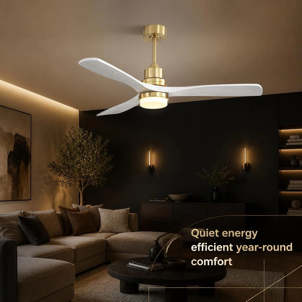 ELEMENT ACE 52 Inch Mixed Material Indoor Ceiling Fan