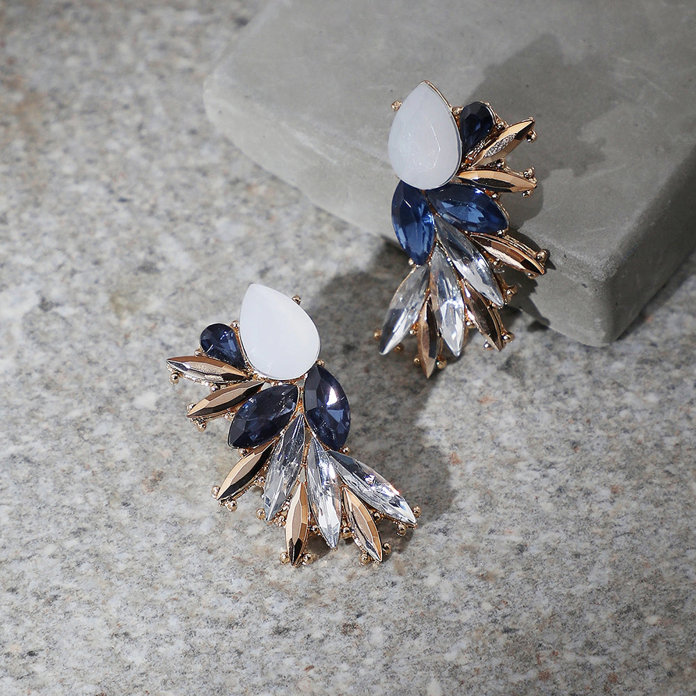 SOHI Women's Party Stone Drop Earrings