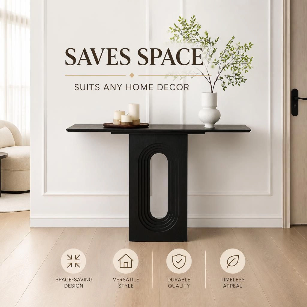 GOODSILO Long Narrow Console Table for Entryway