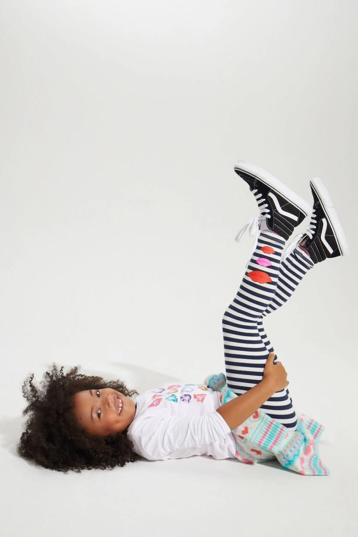 Rockets of Awesome Xo Stripe Leggings for Girls