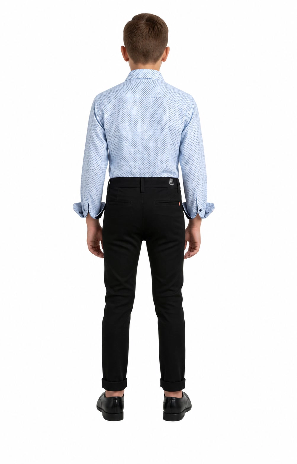 Elie Balleh Boys Slim Fit Stylish Printed Shirt