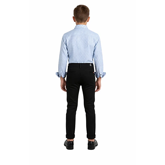 Elie Balleh Boys Slim Fit Stylish Printed Shirt