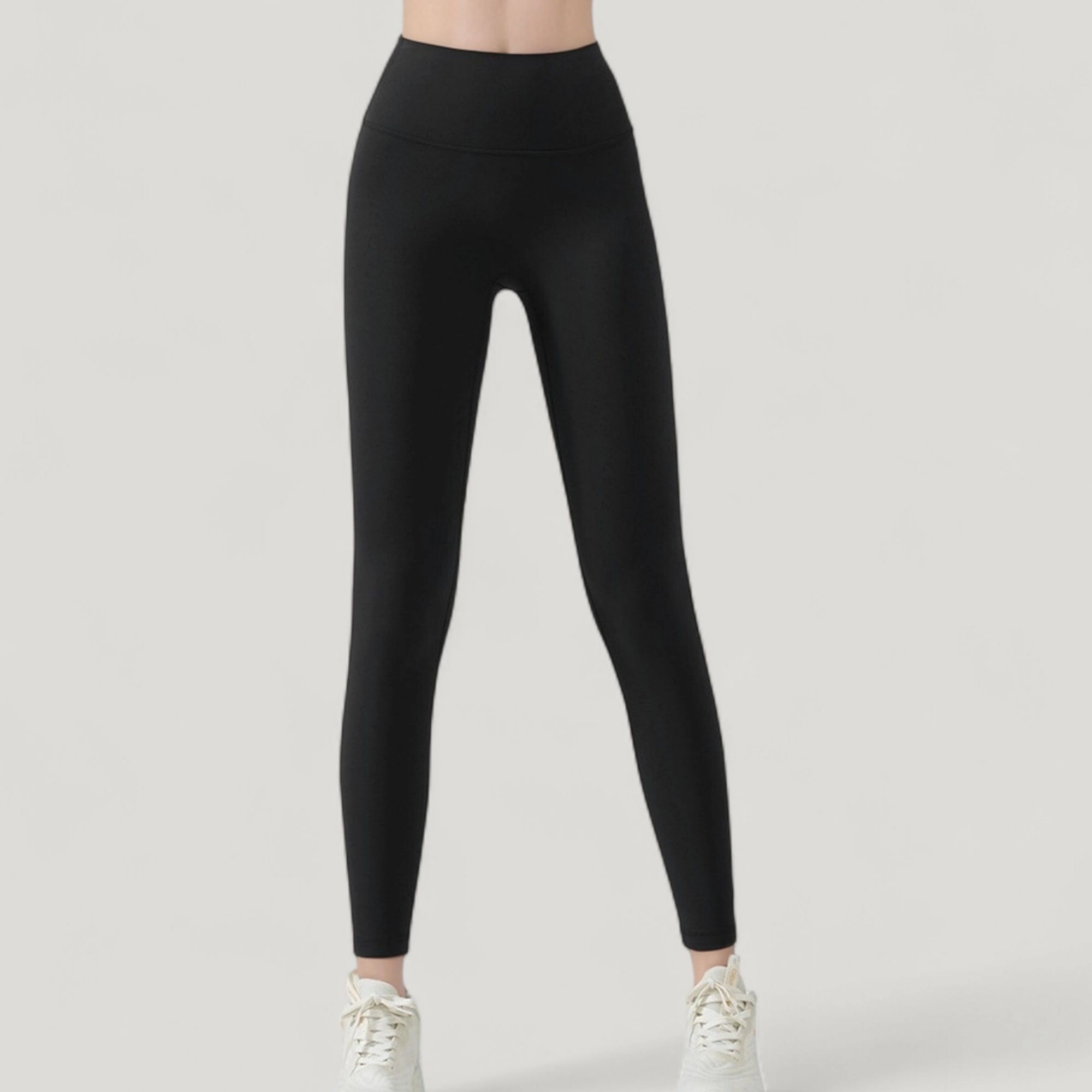 Anna-Kaci Active Women's High Waist Full Length Leggings with Wide Waistband Design