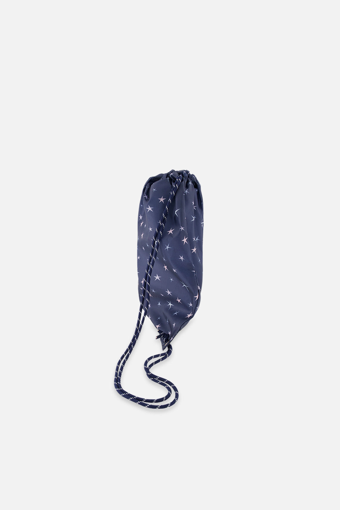 Deux par Deux Girls Lightweight Star Print Drawstring Bag