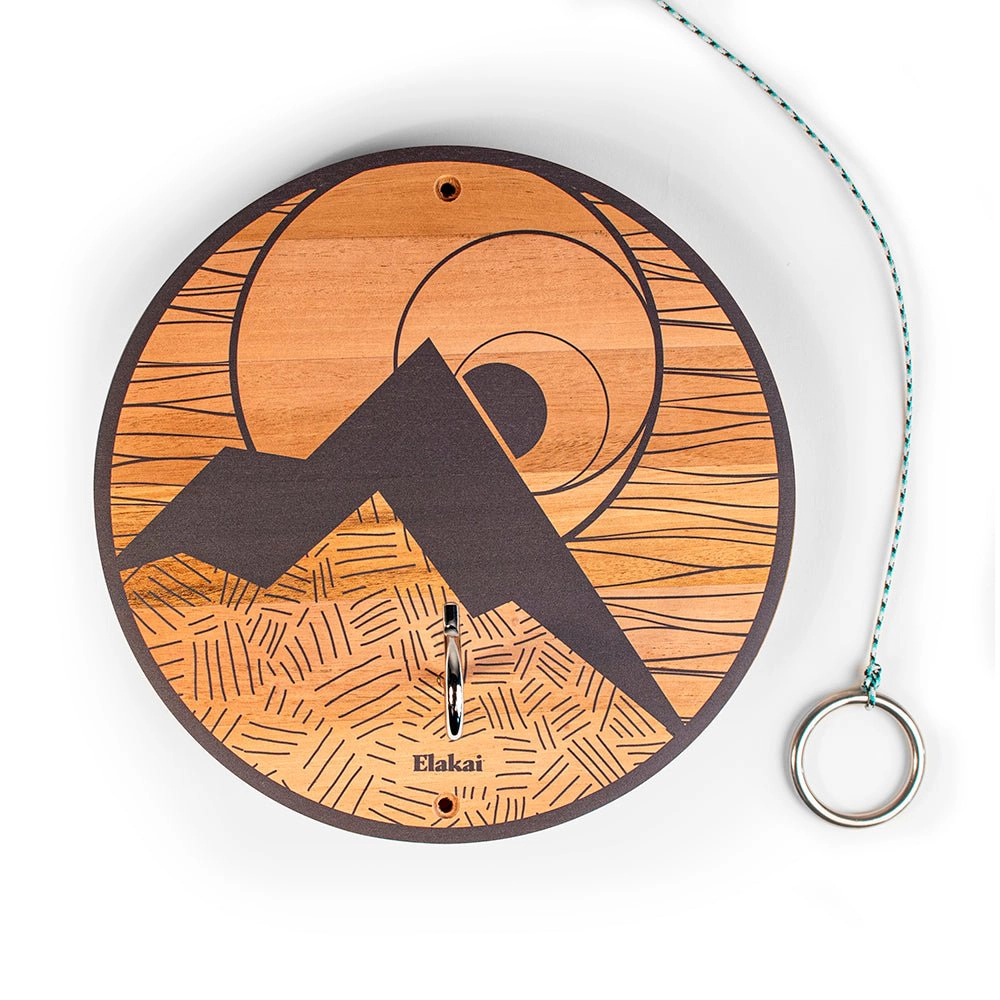 Elakai  Mount Elakai Mahogany Wayfarer Hook Ring Game