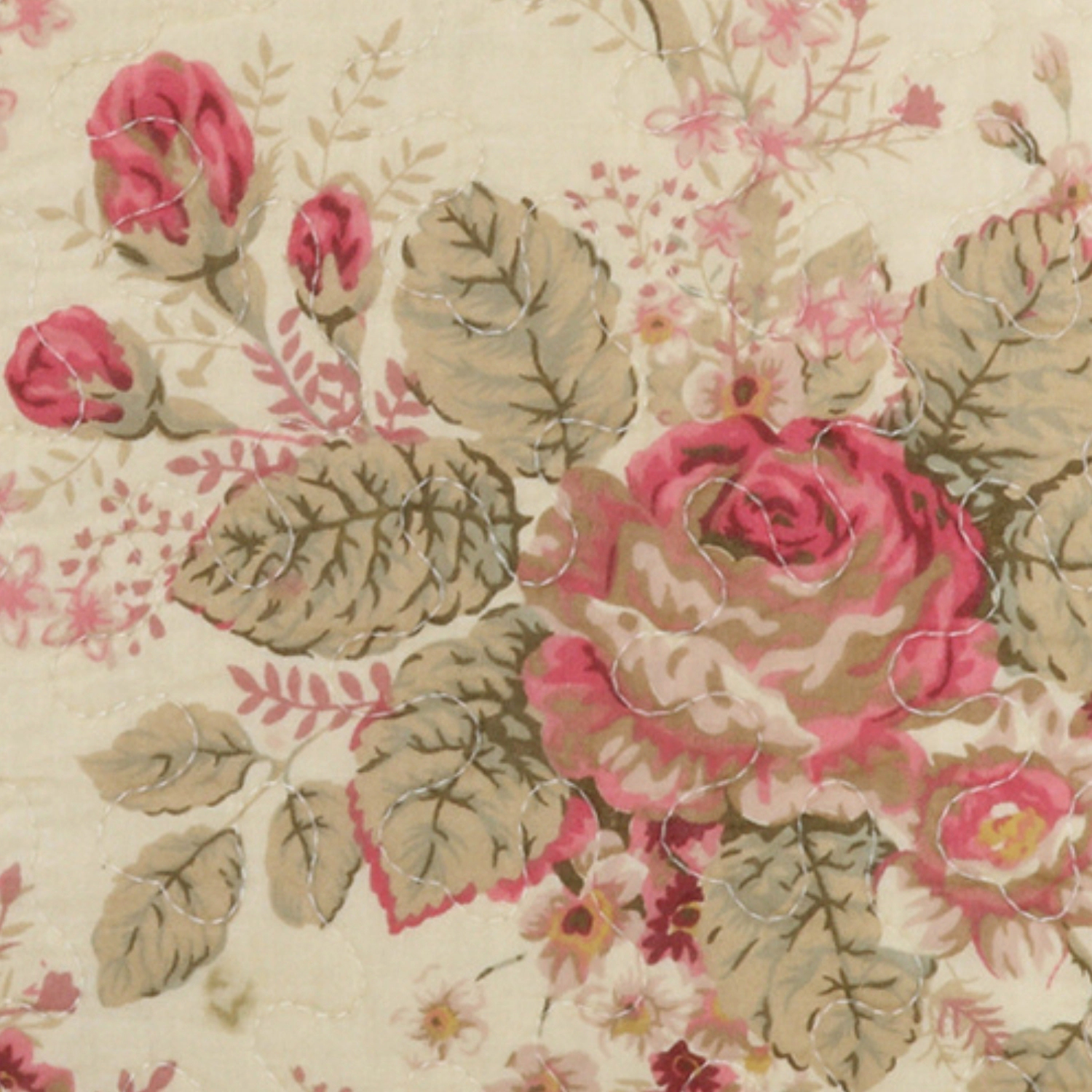 Greenland Home Fashion Antique Rose Accessory Decorative Pillow Pair - Multi 18x18"