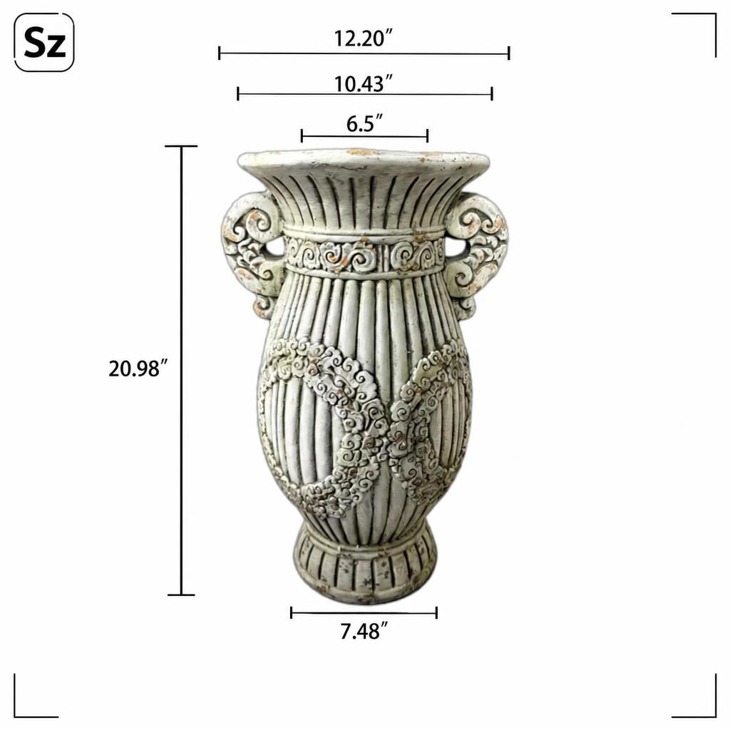 WOW PIONEER Tall Freestanding MgO Planter