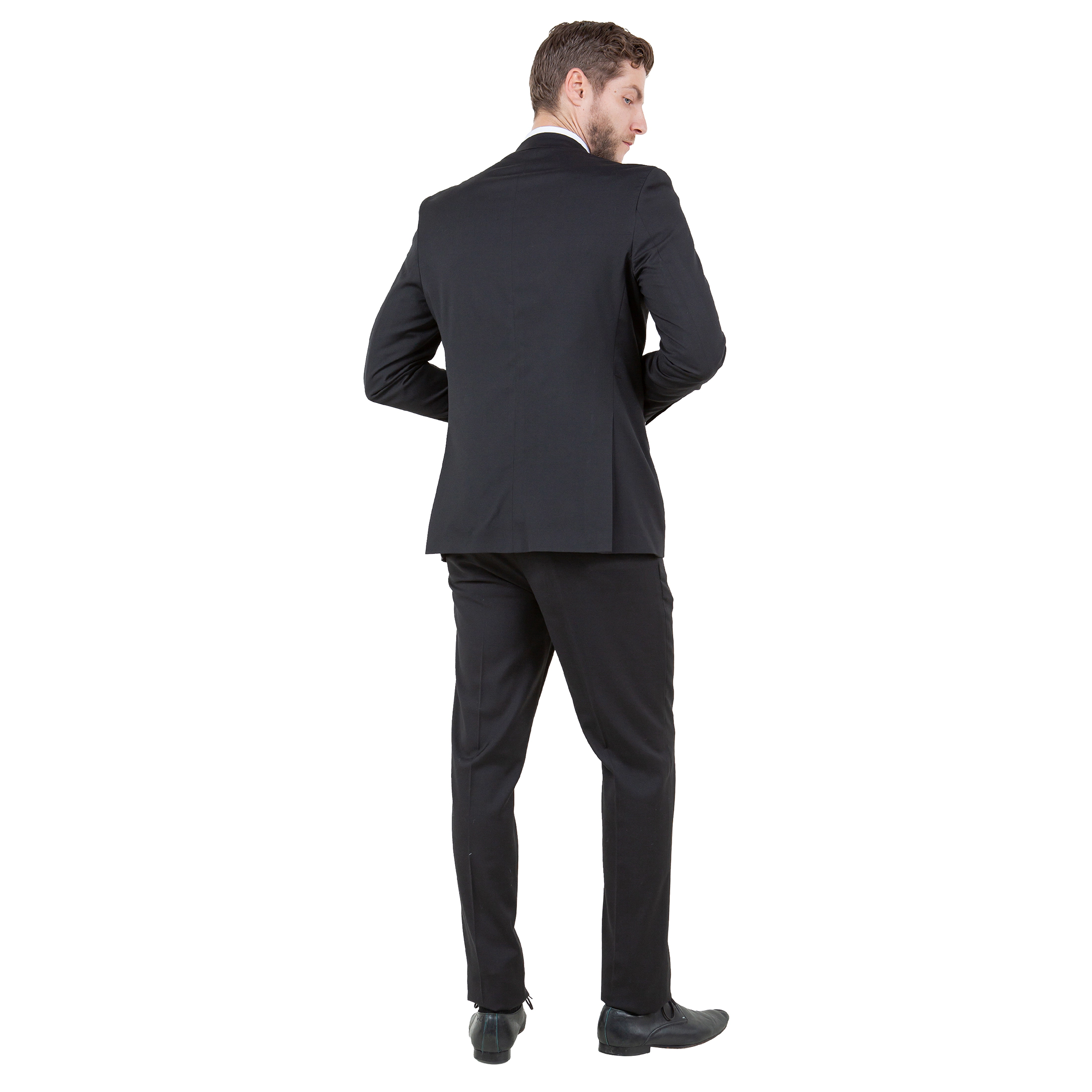 Tazzio Men’s Ultra Slim Fit 3-Piece Suit Set