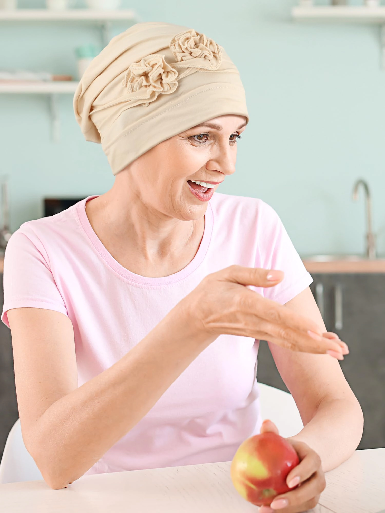 PIGFDK 6 Chemo Headwear For Women Turbans