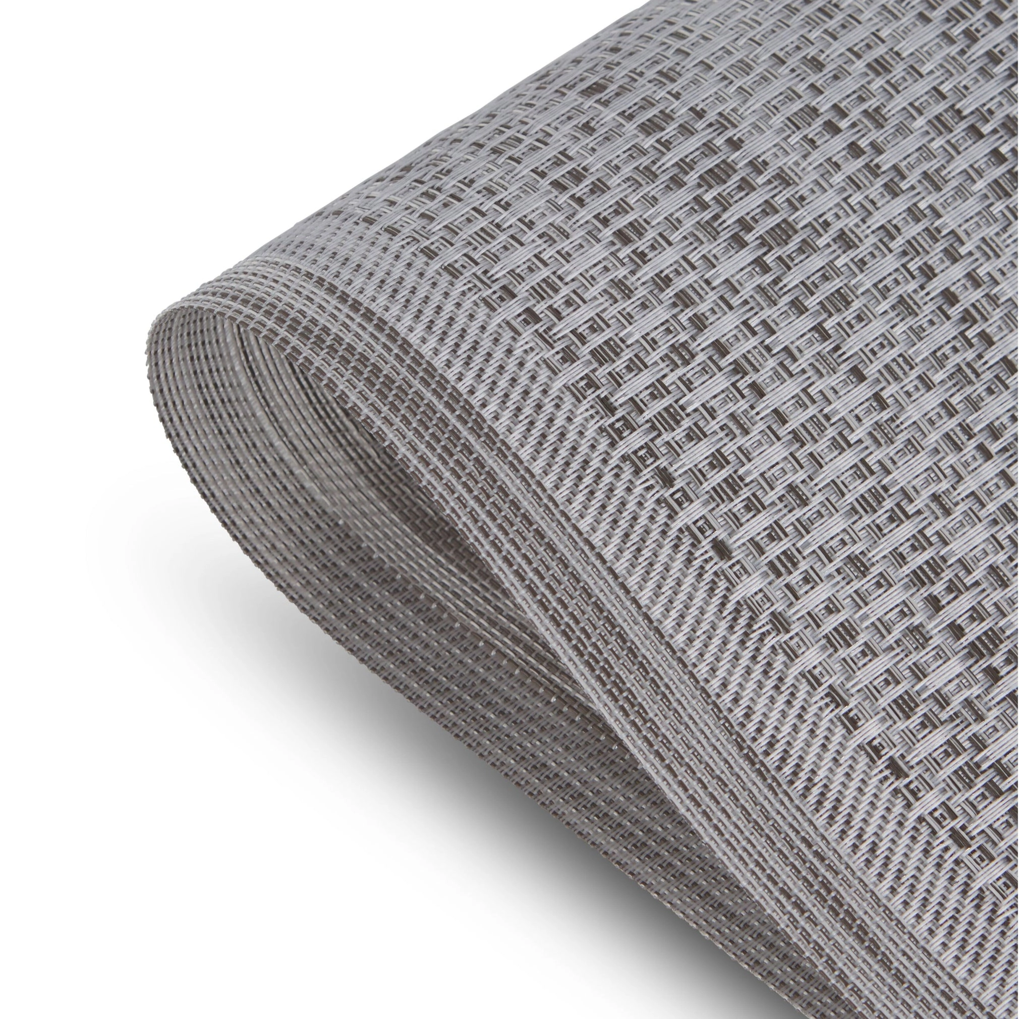 Dainty Home Geneva Woven Vinyl Reversible Rectangular 12" x 18" Placemat Set of 6