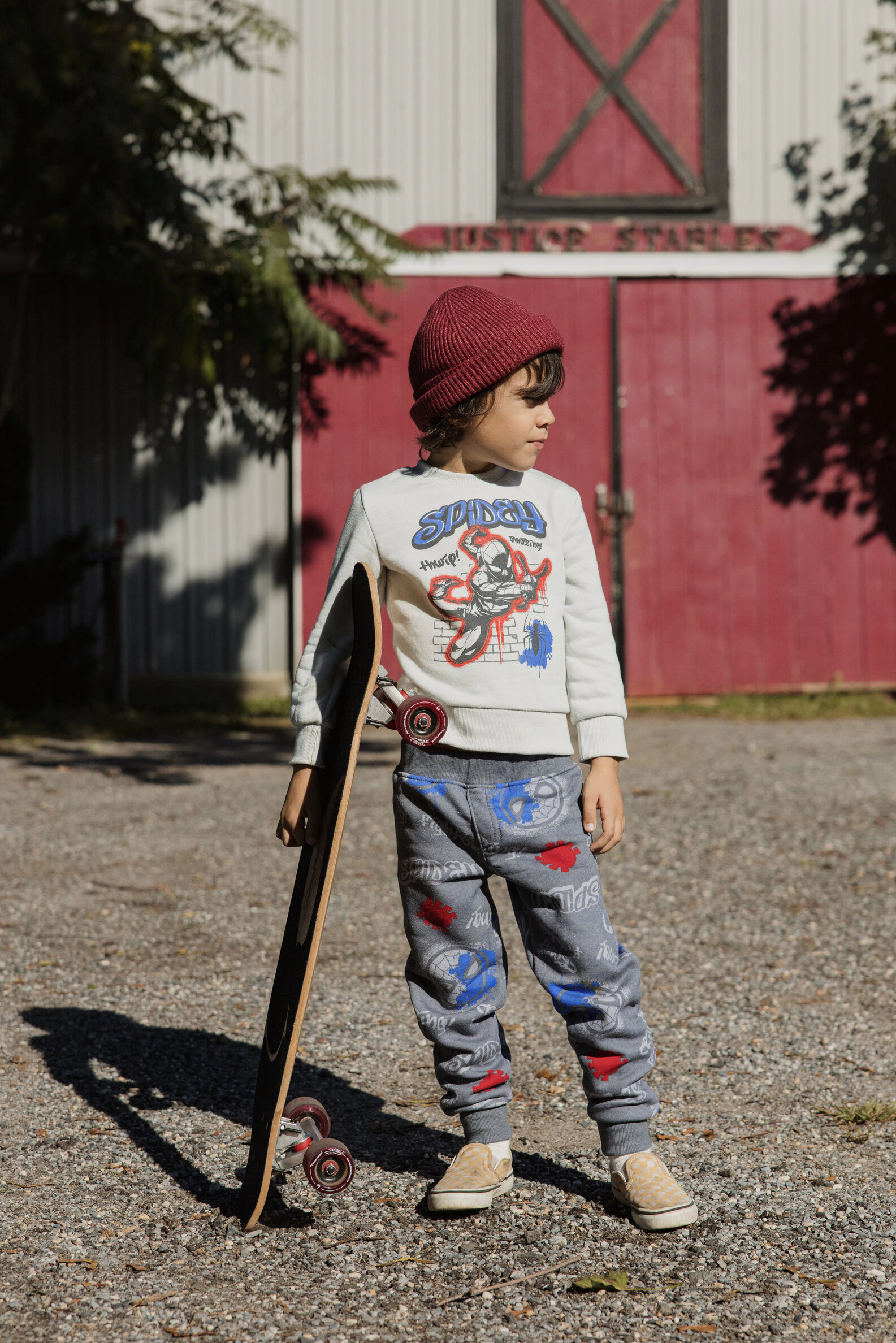 Marvel Spider-Man Boys' Fleece 2-Piece Sweatshirt and Pants Set