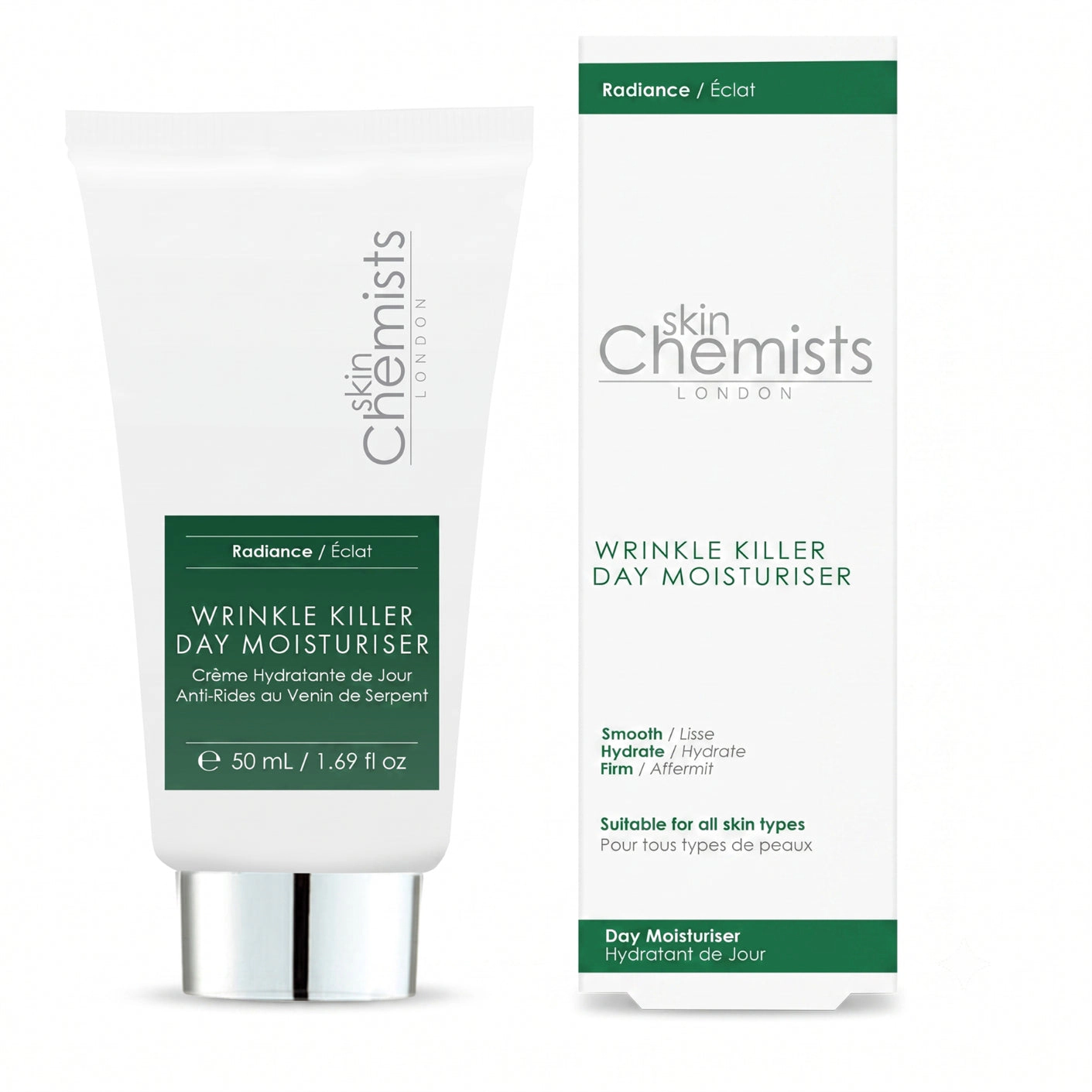 skinChemists Wrinkle Killer Anti-Ageing Day Moisturiser 50ml