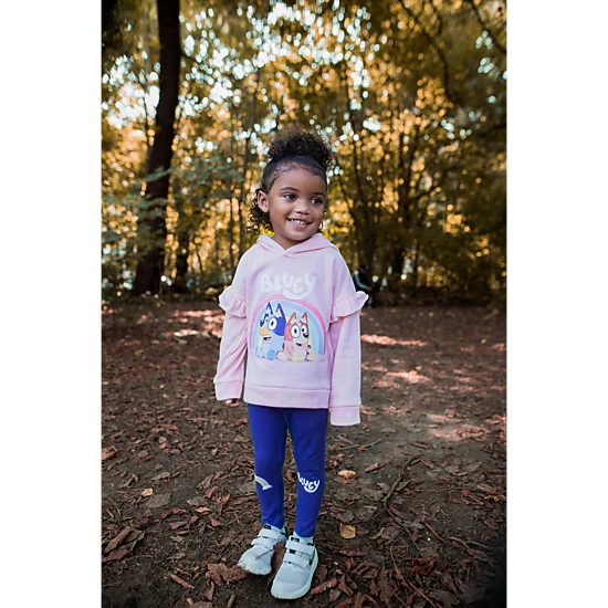 Bluey Girls' 2-Piece Hoodie and Leggings Set