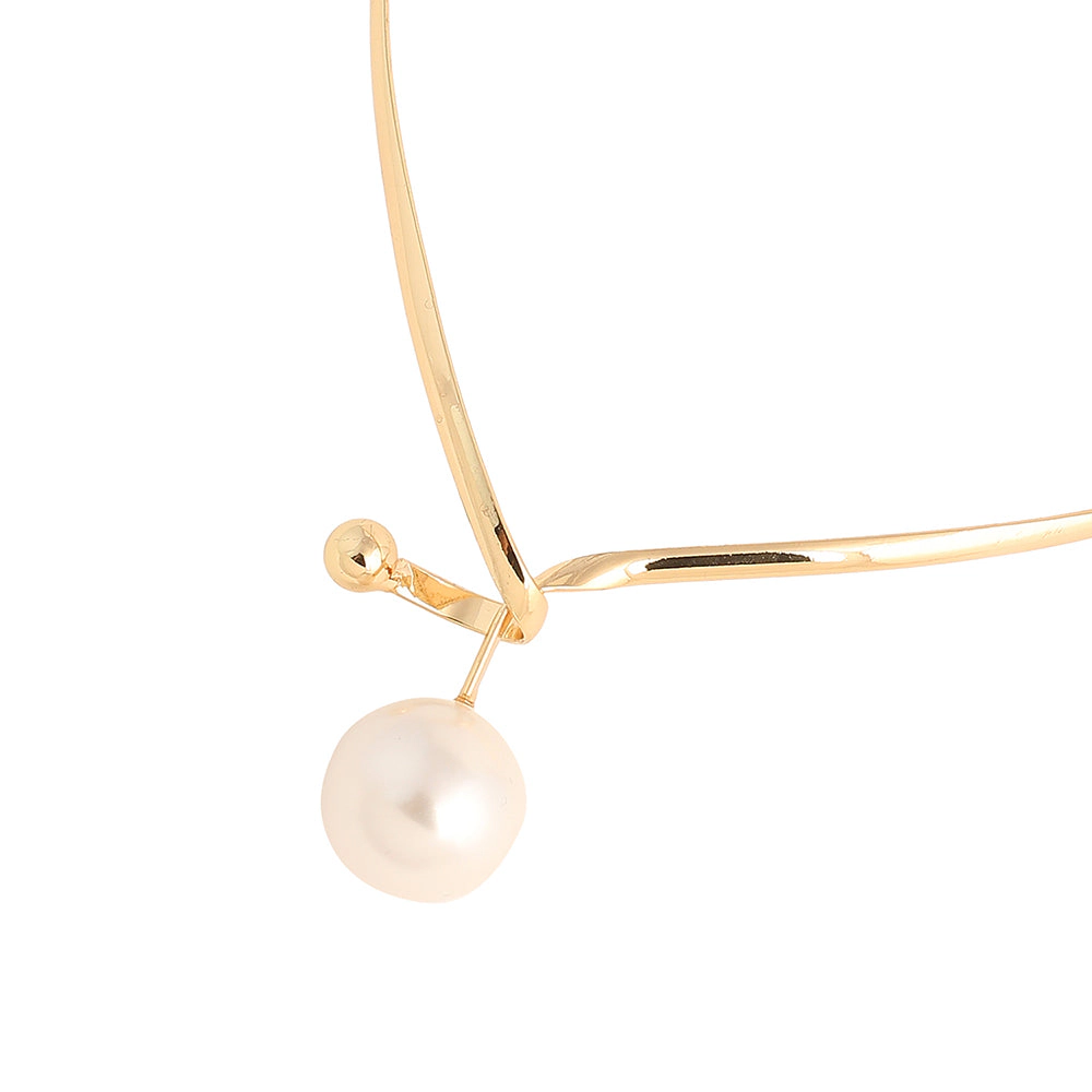SOHI Women's Pellet Lariat Necklace