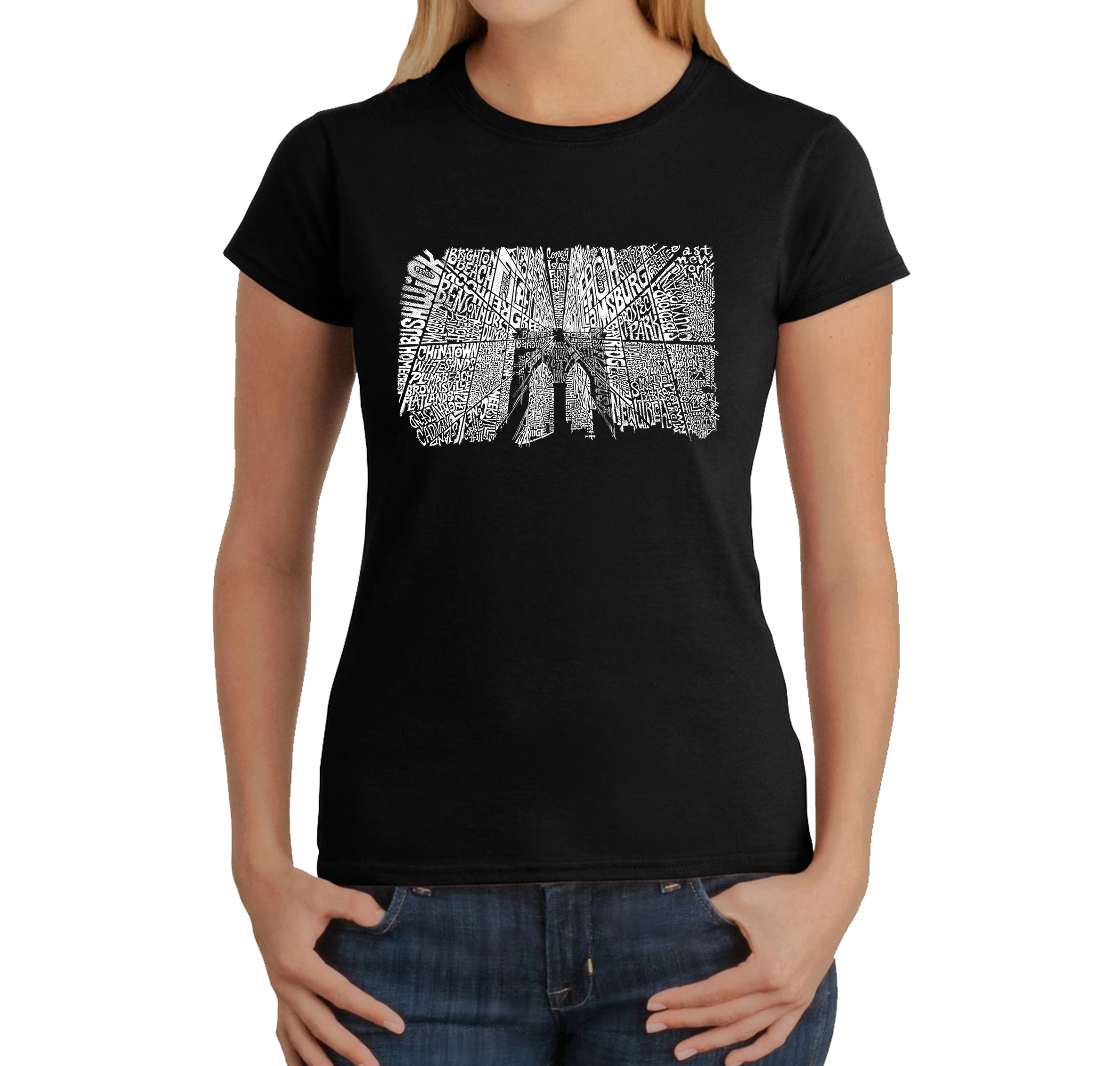LA Pop Art Women's Word T-Shirt