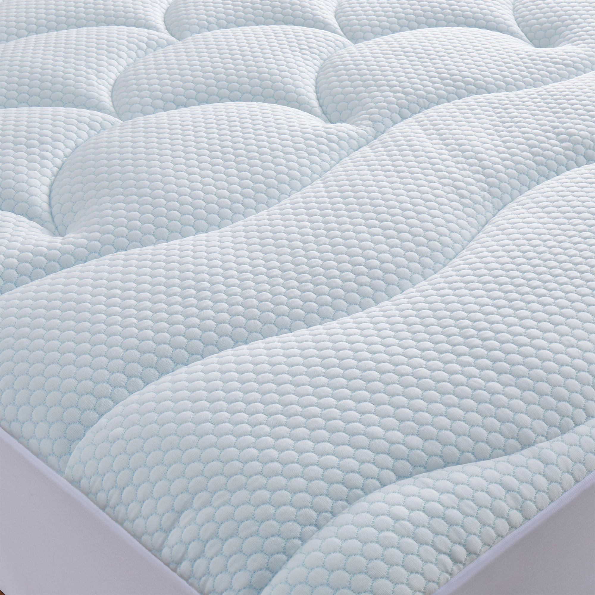 Unikome Ultra-Cool Sleep Cooling Mattress Pad with Down Alternative Comfort