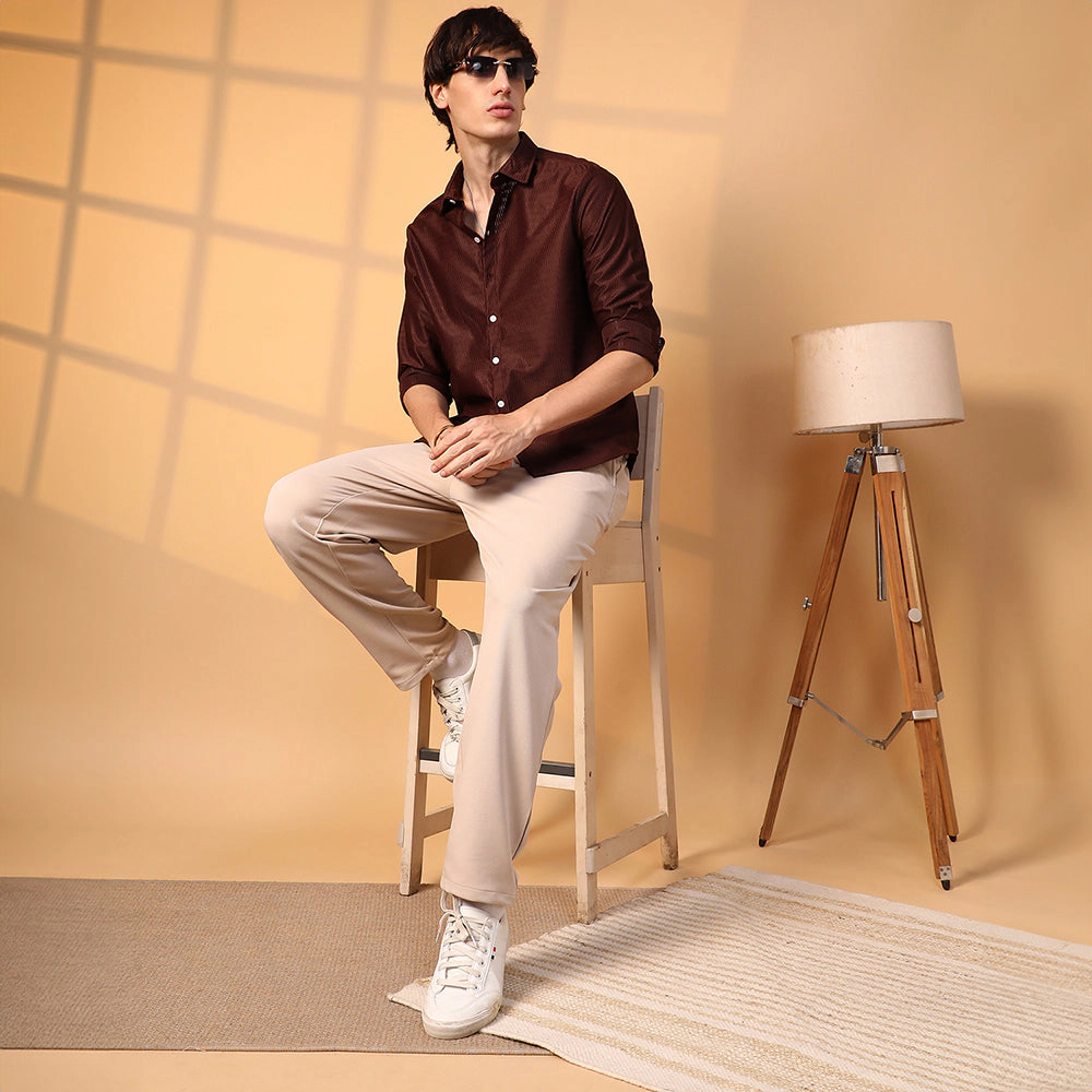 Solid Honeycomb Shirt