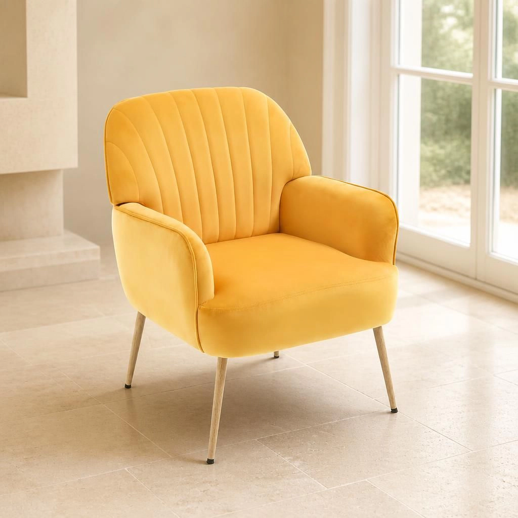 GOODSILO Comfortable Upholstered Accent Chair