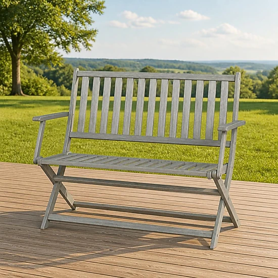 WOW PIONEER Solid Acacia Wood Patio Chair